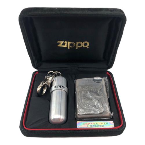 ZIPPO (ジッポ) オイルライター 1995年 タイガー メタル仕様セット 2000個限定品