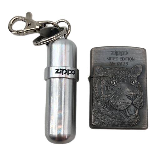 ZIPPO (ジッポ) オイルライター 1995年 タイガー メタル仕様セット 2000個限定品