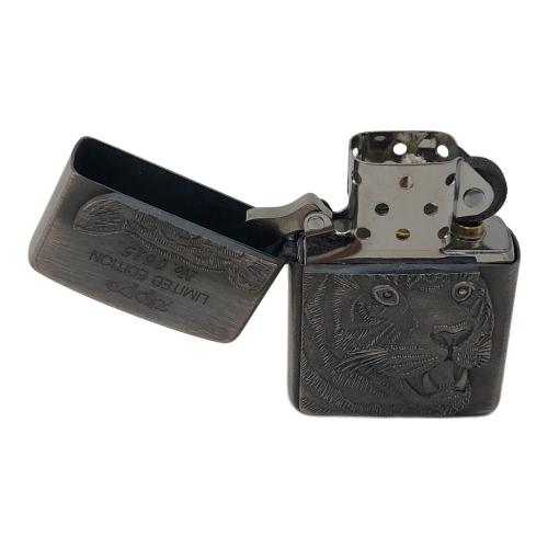 ZIPPO (ジッポ) オイルライター 1995年 タイガー メタル仕様セット 2000個限定品