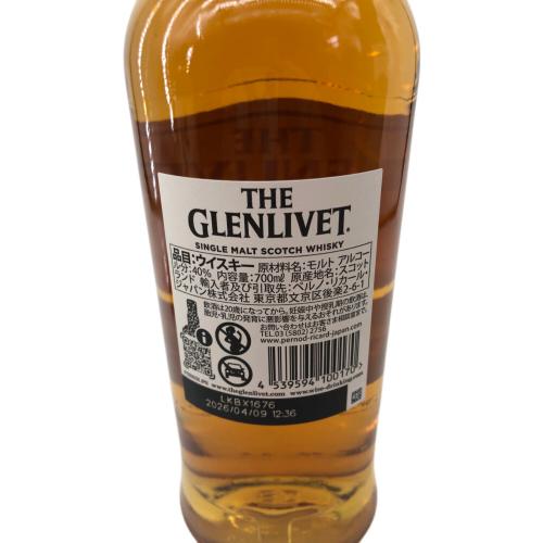 グレンリベット (GLENLIVET) スコッチウイスキー 12年 700ml