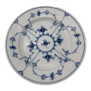 ROYAL COPENHAGEN (ロイヤル・コペンハーゲン) ディナープレート 25cm ブルーフルーテッド・プレイン