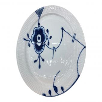 ROYAL COPENHAGEN (ロイヤル・コペンハーゲン) 楕円プレート ブルーフルーテッド・メガ