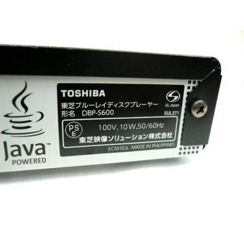 TOSHIBA Blu-rayプレーヤー DBP-S600 2017年製 □｜トレファクONLINE