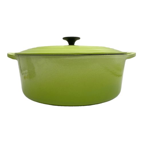 LE CREUSET ルクルーゼ オーバル 鍋 キウイグリーン www.albaraka-ins.com