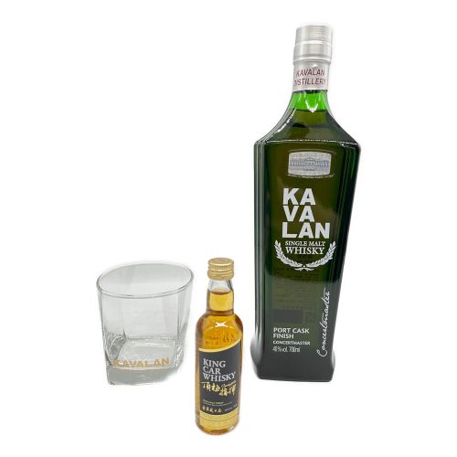 KAVALAN ウィスキー 700ml ミニボトル・グラス付 未開封｜トレファクONLINE