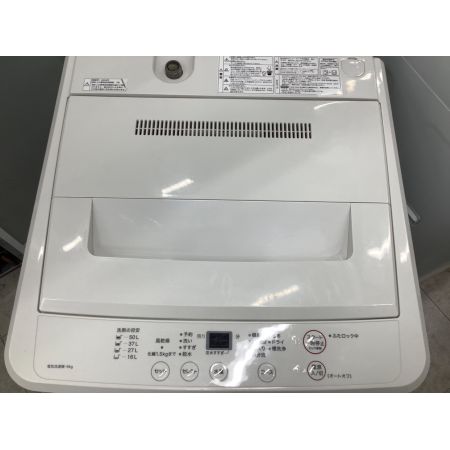 無印良品 (ムジルシリョウヒン) 全自動洗濯機 522 6.0kg AQW-MJ60 2018年製 50Hz／60Hz