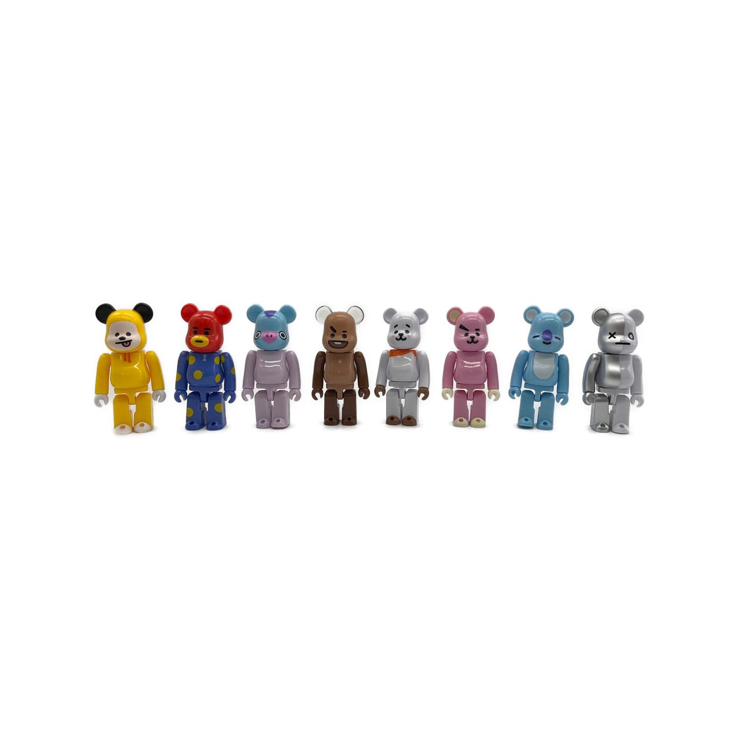 BEAR BRICK (ベアブリック) フィギュア BT21 8体セット｜トレファクONLINE