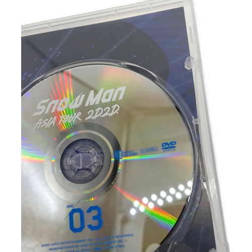 SNOW MAN (スノーマン) DVD 通常盤初回仕様 銀テープ付き ASIA TOUR 2D 