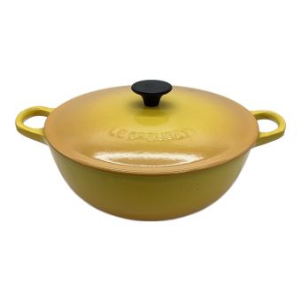 LE CREUSET (ルクルーゼ) ココットロンド イエロー 18cm