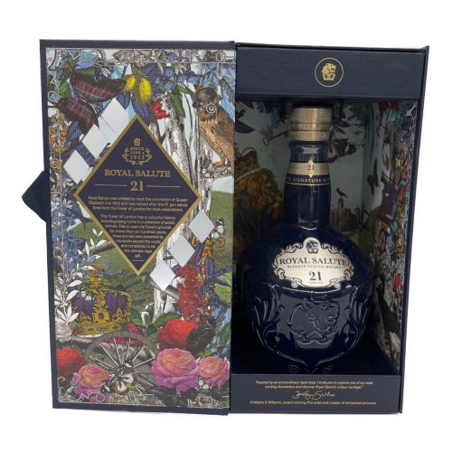 ROYAL SALUTE (ロイヤルサルート) スコッチ 700ml 青 シグネチャー