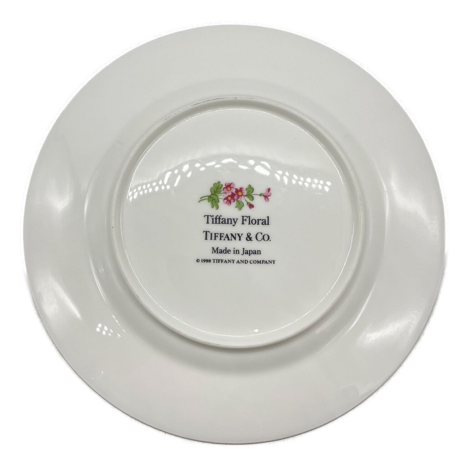 TIFFANY & Co. (ティファニー) ガラス皿 フローラル 2Pセット ...