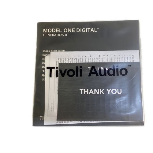 Tivoli Audio (チボリオーディオ) スピーカー M1D2WAL モデルワンデジタル MOD2-1747-JP