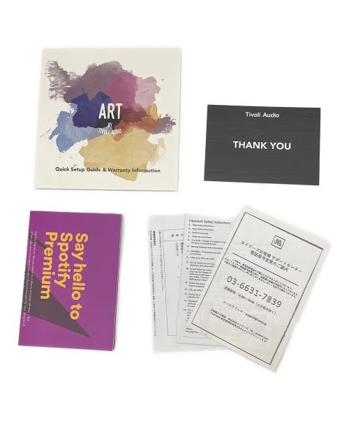 Tivoli Audio (チボリオーディオ) CDプレーヤー MODEL CD 通電確認のみ ■