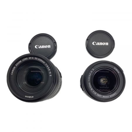 CANON (キャノン) デジタル一眼レフカメラ EOS Kiss X5 ダブルズームキット DS126311 1800万画素 専用電池 SDXCカード対応 151057010286