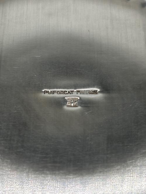 PUIFORCAT (ピュイフォルカ) 銀皿 変色有