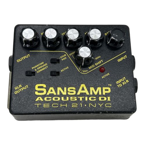 SANSAMP ACOUSTIC DI TECH21 エフェクター 動作確認済み