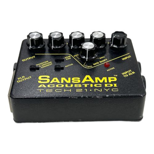 SANSAMP ACOUSTIC DI TECH21 エフェクター 動作確認済み