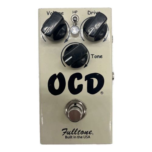 Fulltone (フルトーン) オーバードライブ ネジ2本・脚ゴム欠品 OCD V2