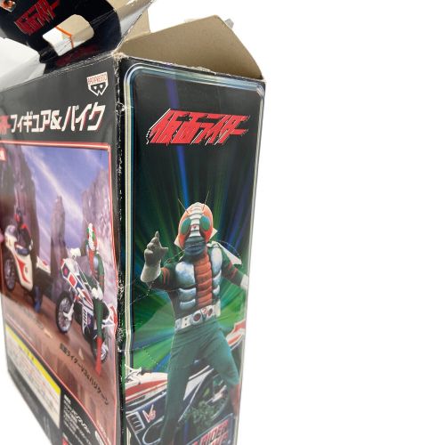 仮面ライダー 仮面ライダー旧1号&旧サイクロン 開封品 フィギュア&バイク