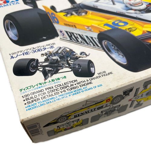 TAMIYA (タミヤ) プラモデル 1/20 ルノー RE-30B ターボ 「グランプリ