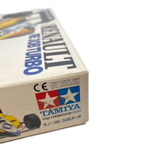 TAMIYA (タミヤ) プラモデル 1/20 ルノー RE-30B ターボ 「グランプリコレクション No.18」 ディスプレイモデル