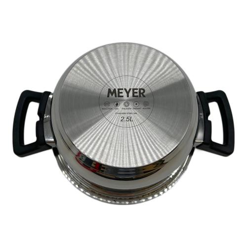 MEYER (マイヤー) 両手鍋 18cm 2.5L レッド KAT-2.5RD クイッカークッキング