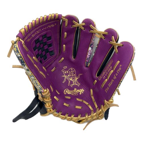 RAWLINGS (ローリングス) 軟式グローブ ブラック×パープル HOH BLIZZARD&Wizard オールラウンド用 GR3HON54MG