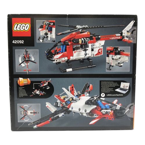 LEGO (レゴ) レゴブロック Rescue Helicopter TECHNIC 42092