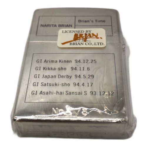 NARITA BRIAN ZIPPO 1998年 未使用品