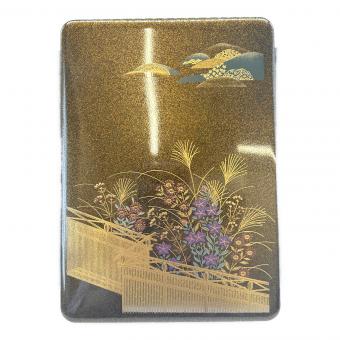 文箱 梨地 金蒔絵