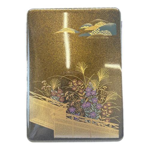 文箱 梨地 金蒔絵