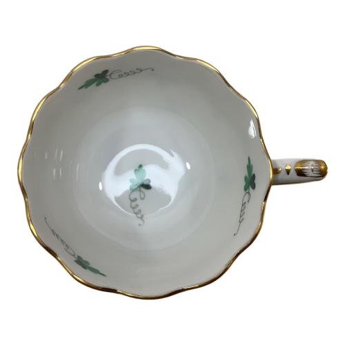 Herend (ヘレンド) カップ&ソーサー パセリグリーン