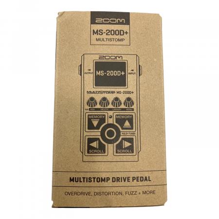 【未使用】ZOOM MS-200D+ マルチストンプ 楽天市場】ZOOM ズーム MultiStomp MS-200D+ ギター マルチ
