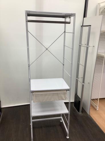 家具ならトレファク吉川店！！ 無印良品 ユニットシェルフ 6段引き出し付 ナチュラル×シルバー ステンレス ステンレスユニットシェルフセット （人気順） 通販 | 無印良品