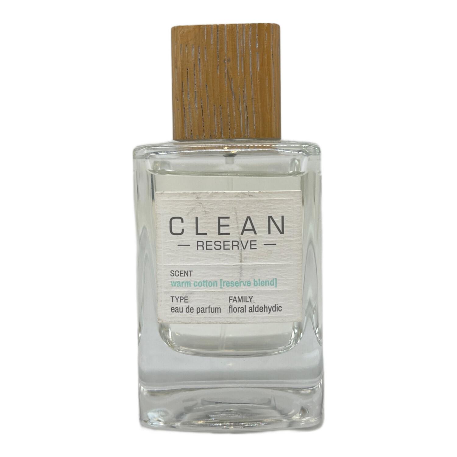 CLEAN RESERVE (クリーン リザーブ) オードパルファム 100ml 残量80