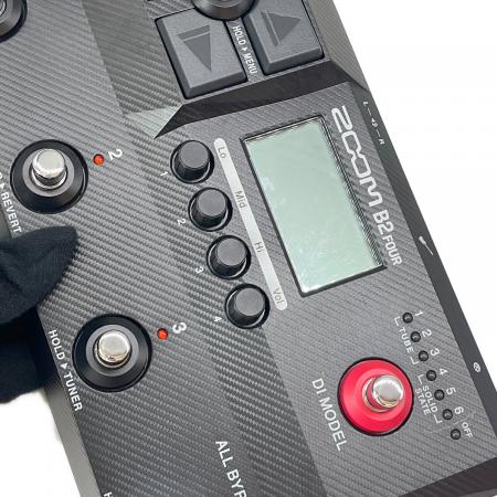 ZOOM (ズーム) ベース用マルチエフェクター B2FOUR｜トレファクONLINE