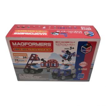 BorneLund (ボーネルンド) 知育玩具 マグ・フォーマー ポリス＆レスキューセット26ピース