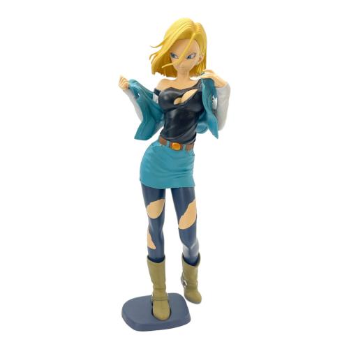 人造人間18号 ドラゴンボール GLITTER&GLAMOURS 淡色デニムジャケットVer