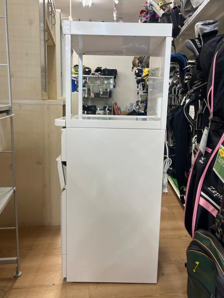 エムケー レンジ台 ホワイト 190 米びつ付き SK-311｜トレファクONLINE