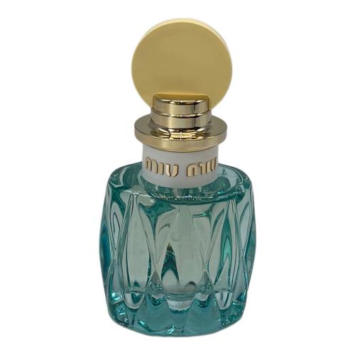 MIU MIU (ミュウミュウ) オードパルファム ローブルー 50ml 残量80%-99%