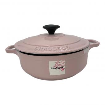 CHASSEUR (シャスール) 両手鍋 20cm ピンク