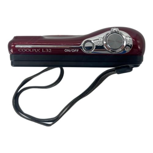 ★極上品★ニコン NIKON COOLPIX L32 レッド★単3形電池使用★ Nikon (ニコン) コンパクトデジタルカメラ レッド COOLPIX L32 2048万