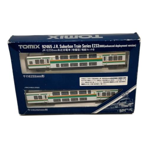 TOMIX (トミックス) Nゲージ JR E233-3000系 近郊電車 (増備型) 2両増結セットB 92465