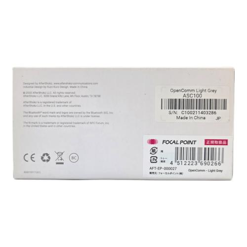 OPENCOMM 骨伝導ヘッドセット ASC100