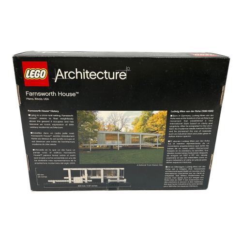 LEGO (レゴ) レゴブロック アーキテクチャー ファンズワース邸 21009