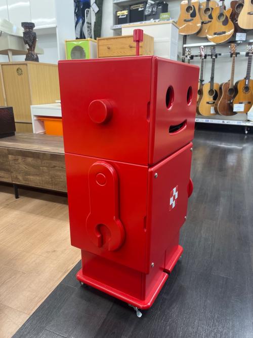 キャビネット レッド 263 2枚扉 ロボット