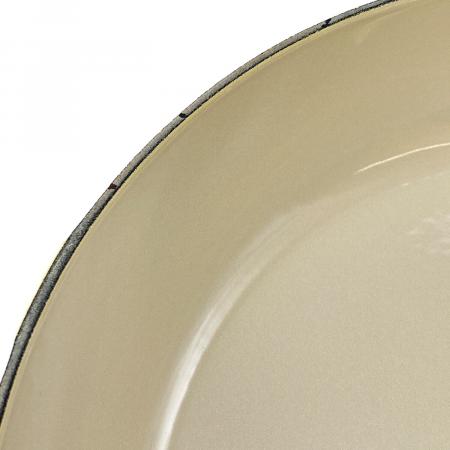 LE CREUSET (ルクルーゼ) 両手鍋 30cm イエロー ビュッフェ