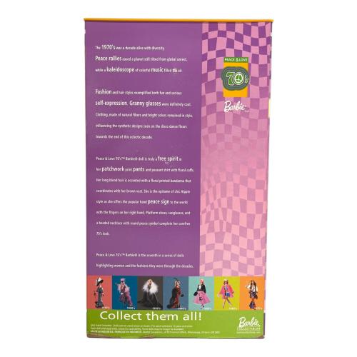 バービー人形 PEACE＆LOVE 70’s Barbie Collectibles
