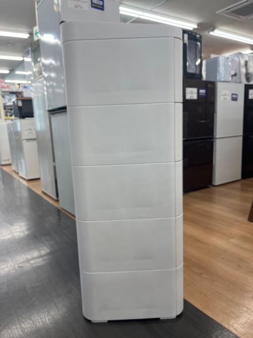 kurasunoKatachi プラチェスト ホワイト 5段