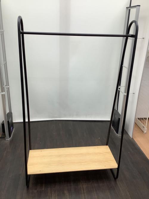 IDEE (イデー) ハンガーラック ナチュラル×ブラック 333 ラック付き